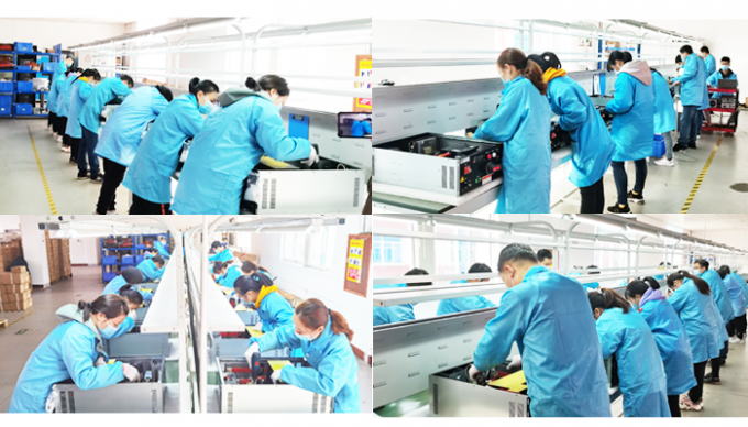 Lifepo4 Bms ad alta tensione con contattore di rel&egrave; 45S 144V 50A 2U 6