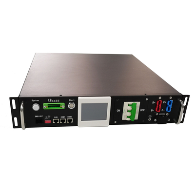 GCE RS485 CAN Protocollo Sistema di batterie solari ESS BMS 204.8V50A 64S Alta tensione 2U BMS