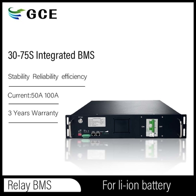 BMS ad alta tensione avanzato 75S 240V 50A BMS integrato con funzione parallela Soluzione di alimentazione per BESS UPS Energia solare