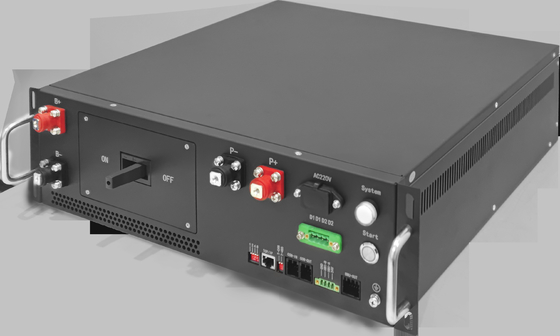 Soluzione di accumulo di energia a batteria Master Slave LFP/NMC/LTO BMS 136S 435.2V 125A BMS 3U per UPS ESS
