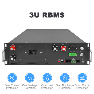 Sistema di energia solare BMS Sistema di gestione delle batterie 384V 409.6V 480V 512V 563.2V HV BMS 125A Per il sistema fotovoltaico
