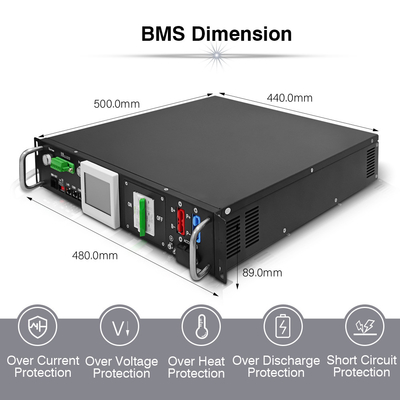 120S384V 50A Sistema di gestione della batteria BMS ad alta tensione Per il litio Lifepo4 Batteria Growatt ATESS Sofar Goodwe Inverter