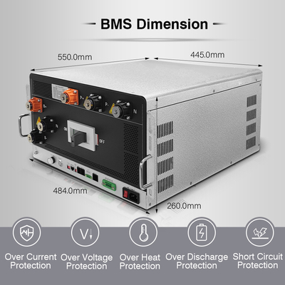 Alta tensione BMS 160S512V 400A Batteria Soluzione di stoccaggio dell'energia Lifepo4 BMS per UPS Batteria al litio ESS Batteria Lifepo4