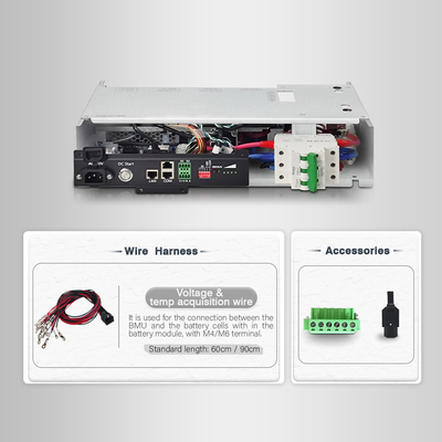 GCE prezzo all'ingrosso 72S 60S 64S 70S 75S 50A BMS integrato di dimensioni compatte Alta tensione BMS master-slave tutto in un unico set completo