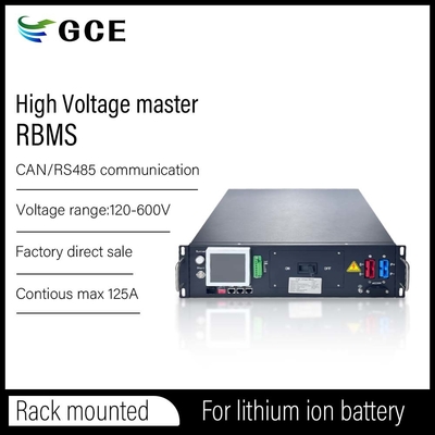 Gestione della batteria Sistema BMS intelligente 180S 576V 125A 3U Per lo stoccaggio delle centrali fotovoltaiche