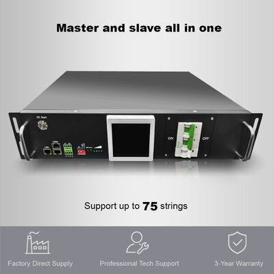 GCE RBMS08 BMS integrato ad alta tensione | Sistema di gestione batterie al litio 60S-75S con 50A/100A, CAN/RS485 per ESS solari, UPS e accumulo off-grid