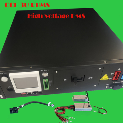 3U 19 pollici con batteria BMS, 480V 125A Battery Management System For Lifepo4
